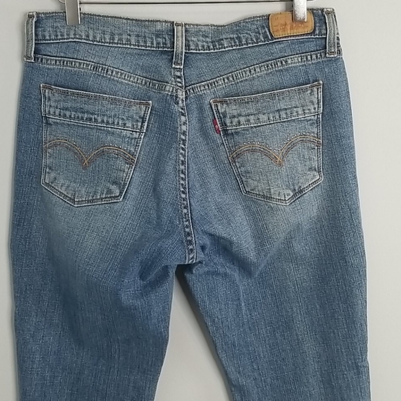 Levi's 515 6 Long Boot Cut Jeans Beaded - Picture 5 of 9